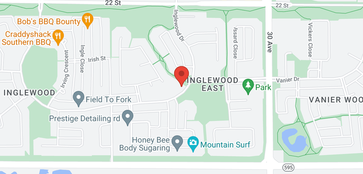 map of 63 Inglewood Drive